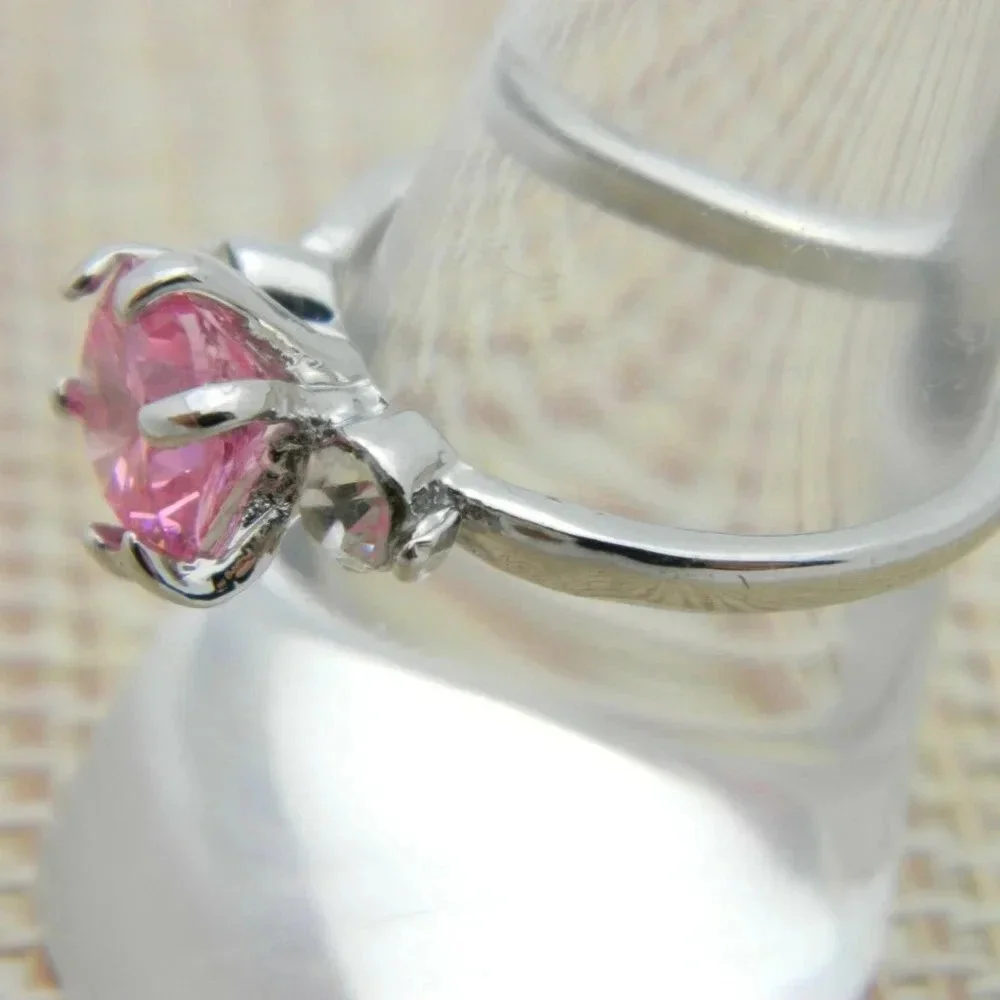Vintage pink clear